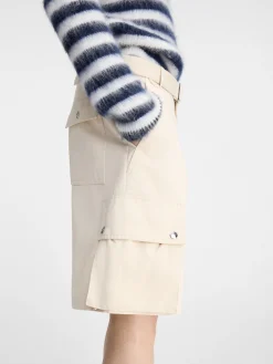 Outlet Jacquemus De cargo bermuda Beige