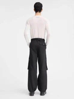 Best Jacquemus De cargobroek Black