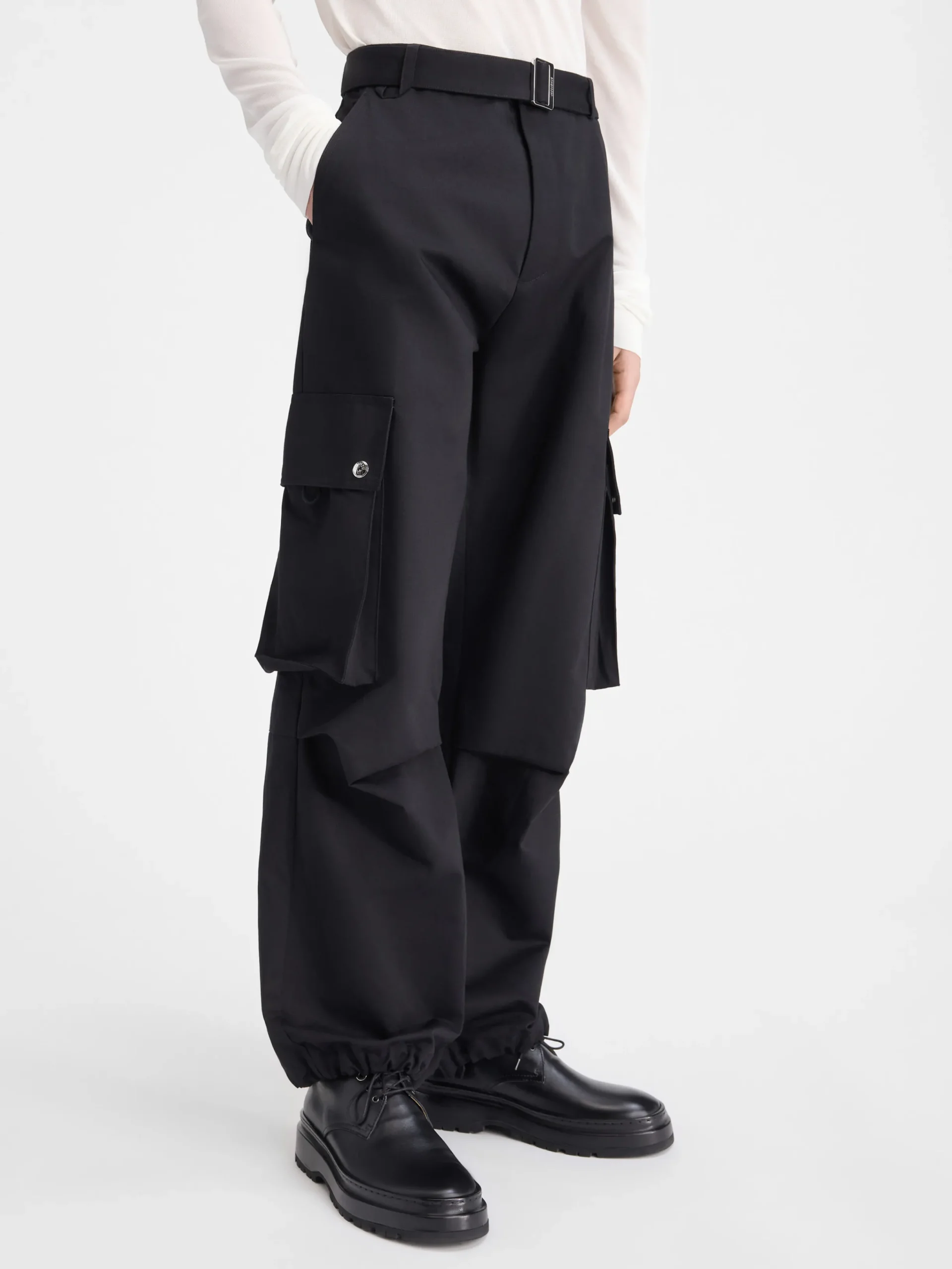 Best Jacquemus De cargobroek Black