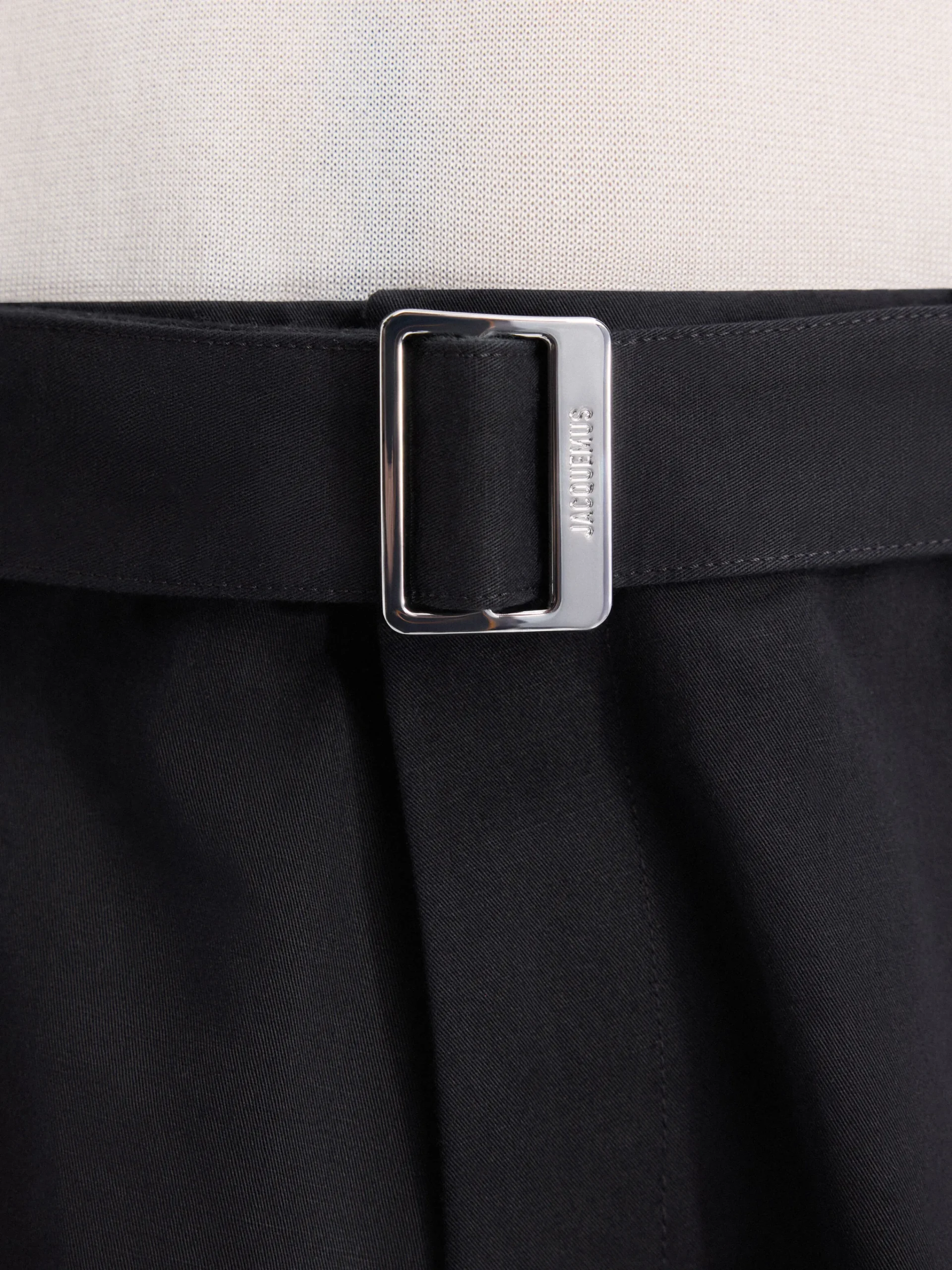 Best Jacquemus De cargobroek Black