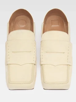 Clearance Jacquemus De Carré instappers PaleYellow