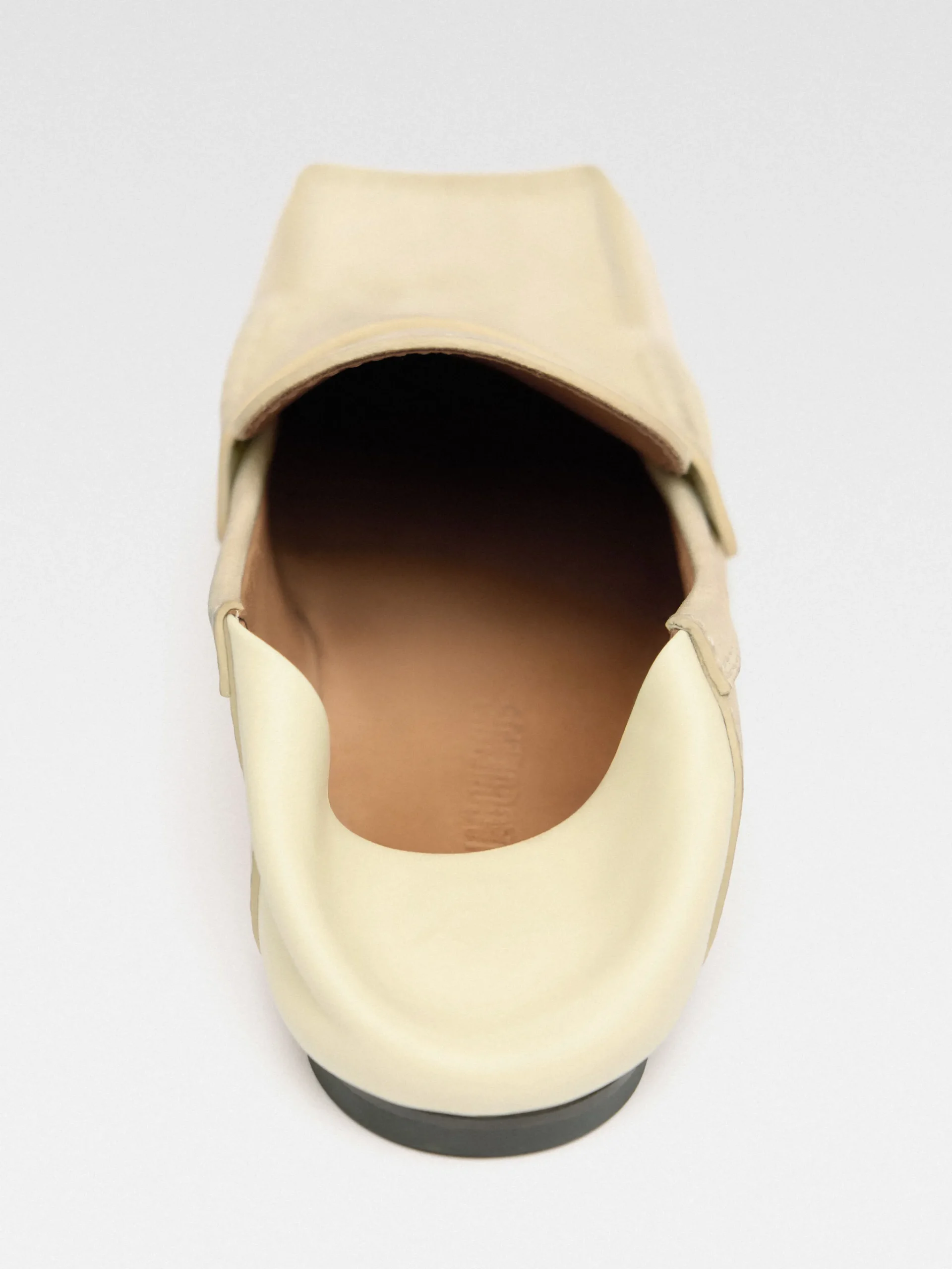 Clearance Jacquemus De Carré instappers PaleYellow