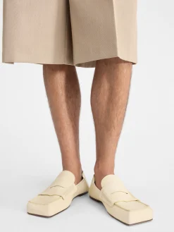 Clearance Jacquemus De Carré instappers PaleYellow