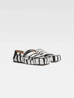 Discount Jacquemus De Carr&eacute; instappers Black&WhiteZebra