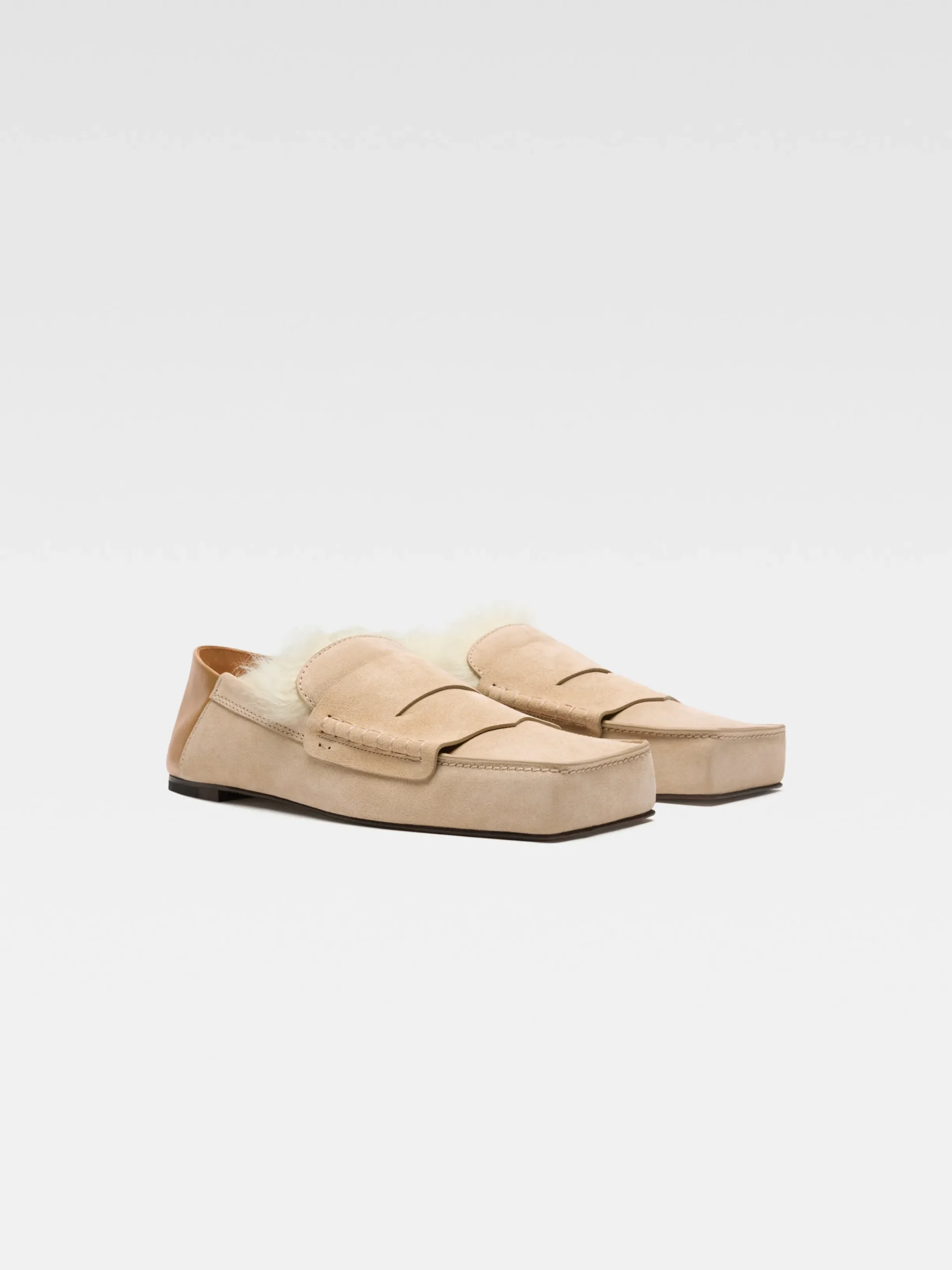 Fashion Jacquemus De Carré-instappers DarkBeige