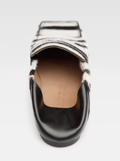 Online Jacquemus De Carré instappers Black&WhiteZebra