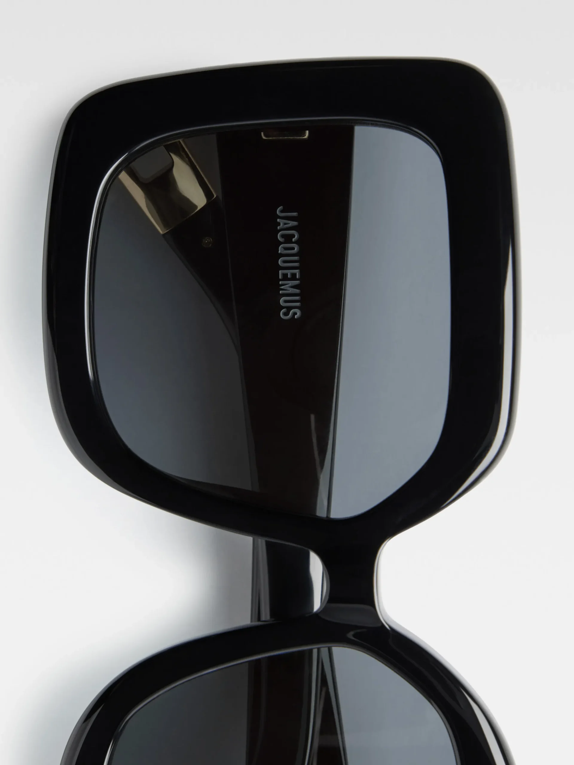 Online Jacquemus De Carré Rond zonnebril Black