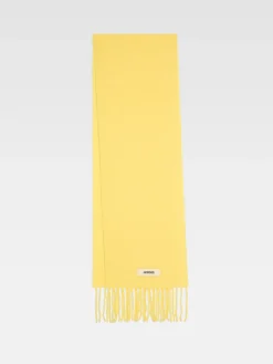 Hot Jacquemus De Carro sjaal Yellow