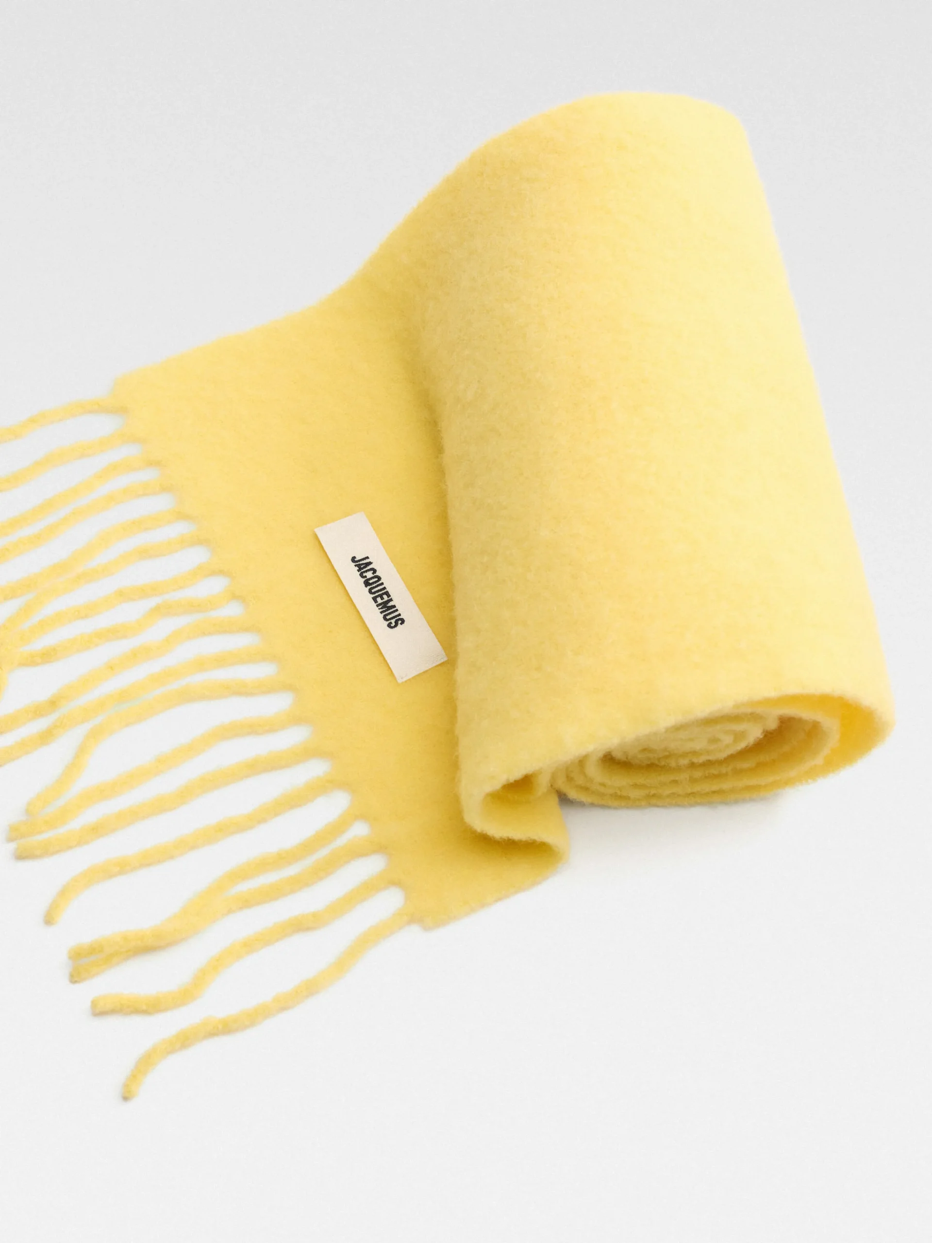 Hot Jacquemus De Carro sjaal Yellow