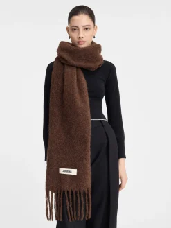 Hot Jacquemus De Carro sjaal Brown