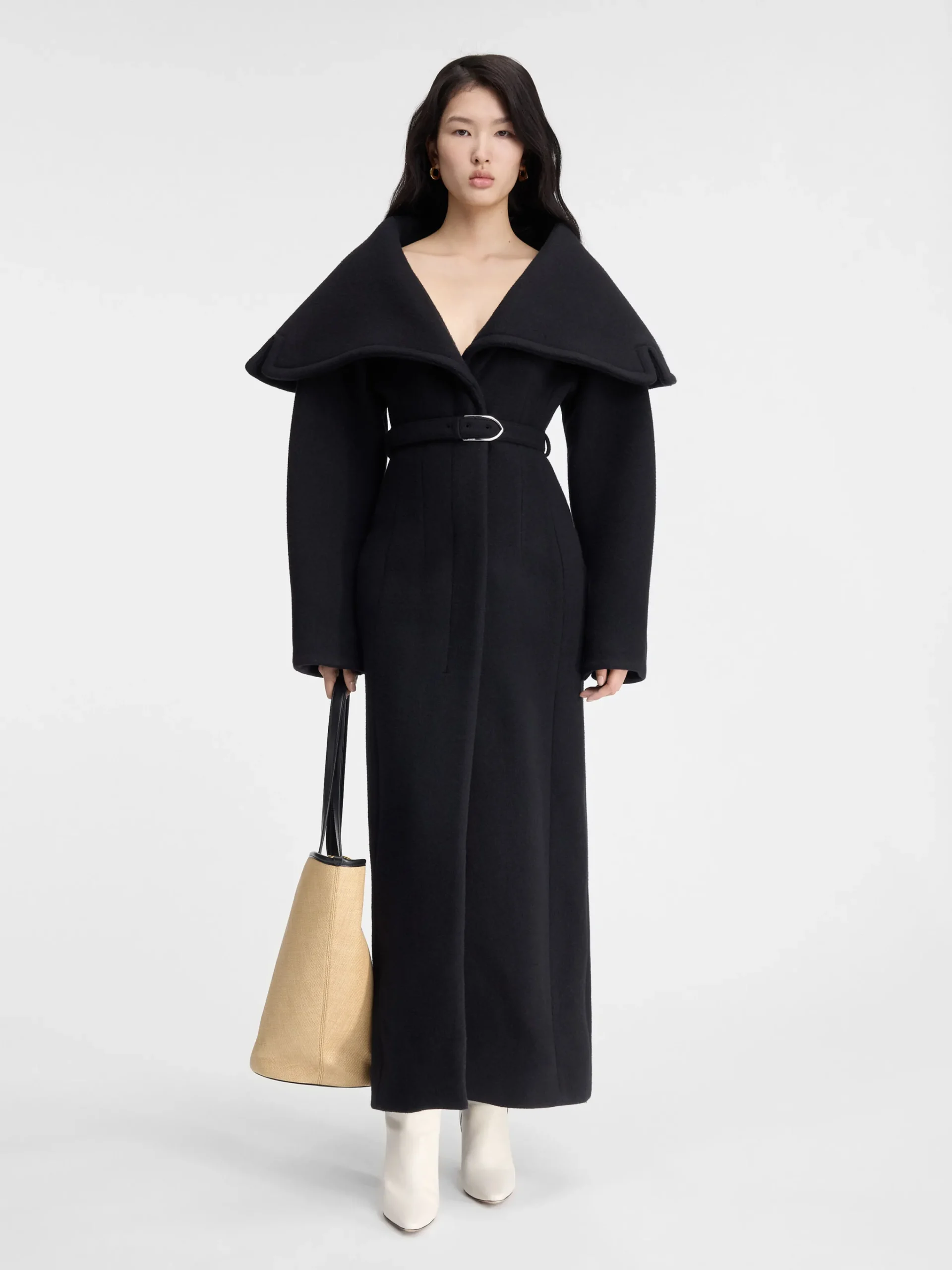 Sale Jacquemus De Caruso jas Black