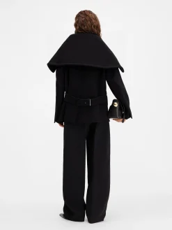 Sale Jacquemus De Caruso peacoat Black