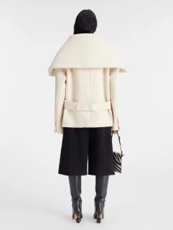 Hot Jacquemus De Caruso peacoat Off-White