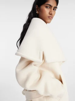 Hot Jacquemus De Caruso peacoat Off-White