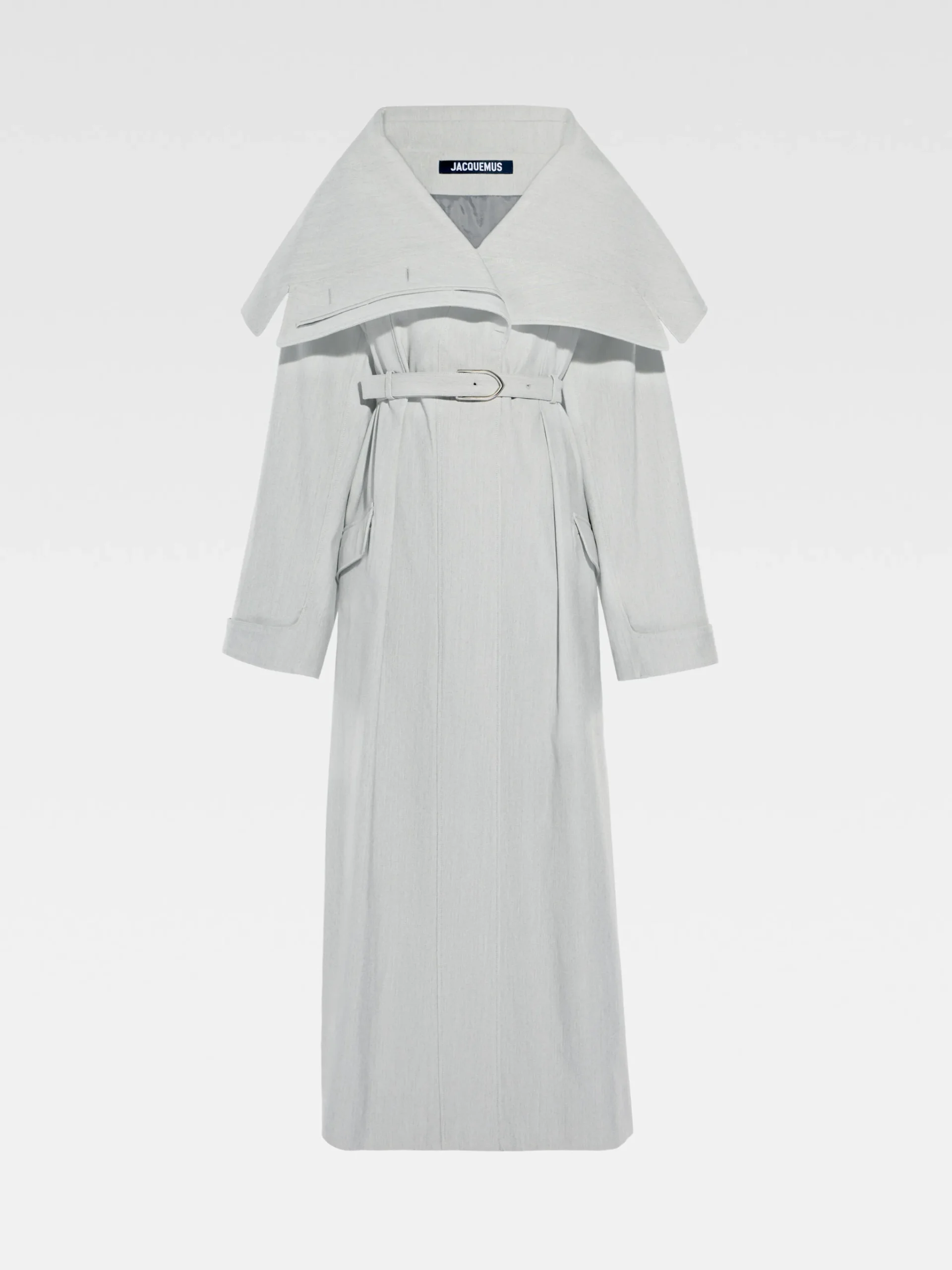Outlet Jacquemus De Caruso trenchcoat LightGrey