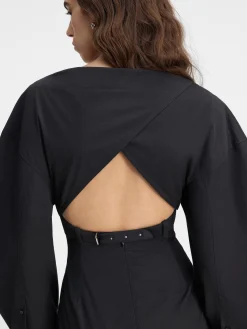 Online Jacquemus De Casaco overhemdjurk Black