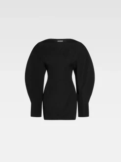 Online Jacquemus De Casaco overhemdjurk Black