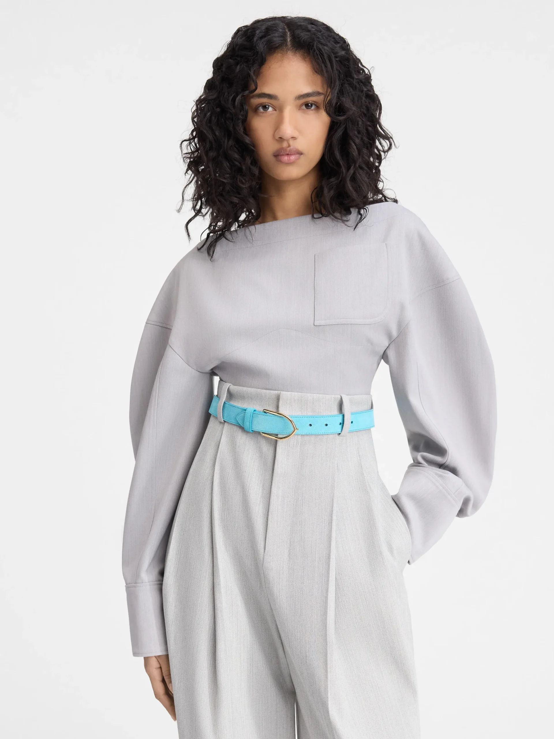 Clearance Jacquemus De Casaco top LightGrey