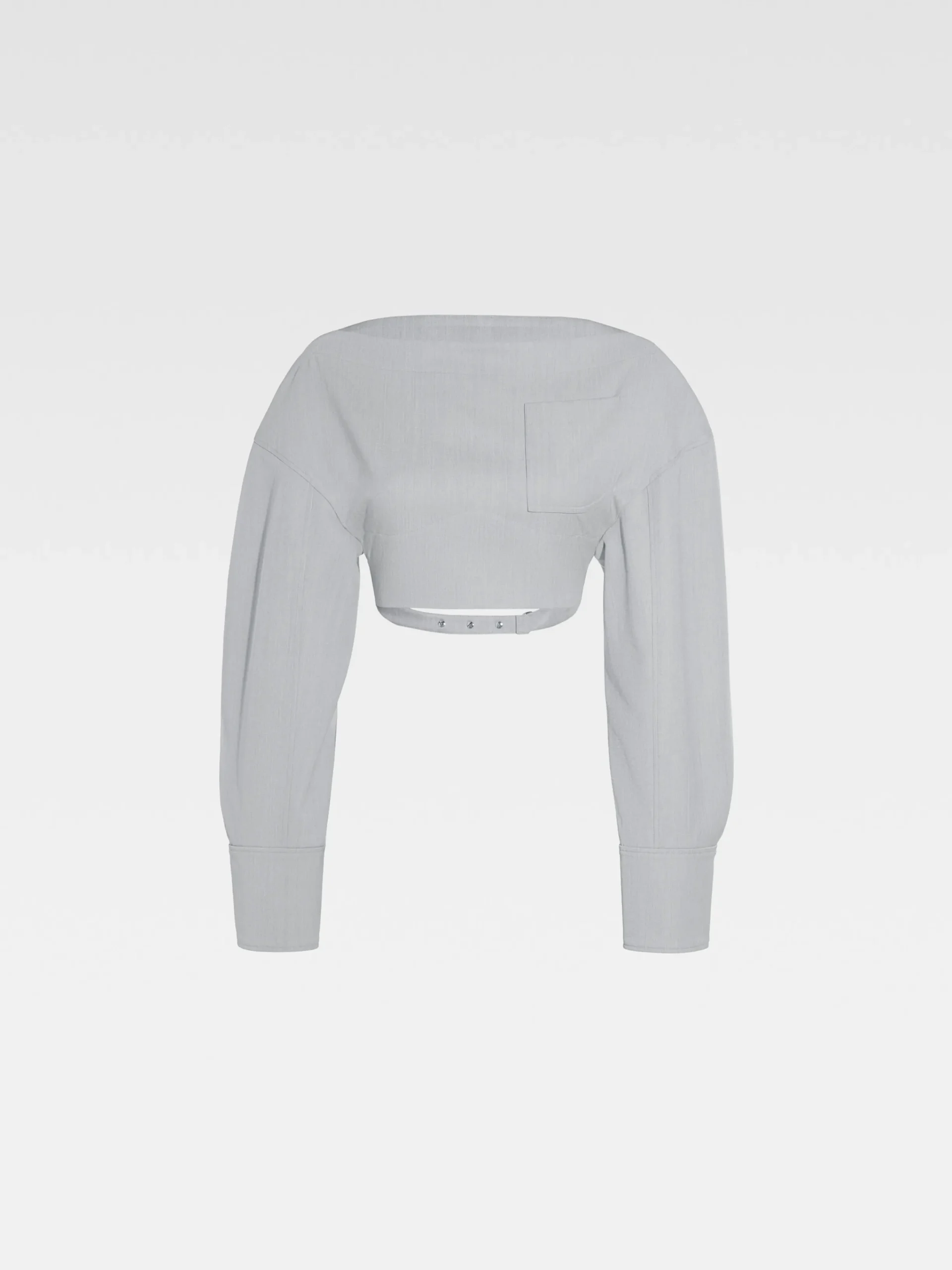 Clearance Jacquemus De Casaco top LightGrey