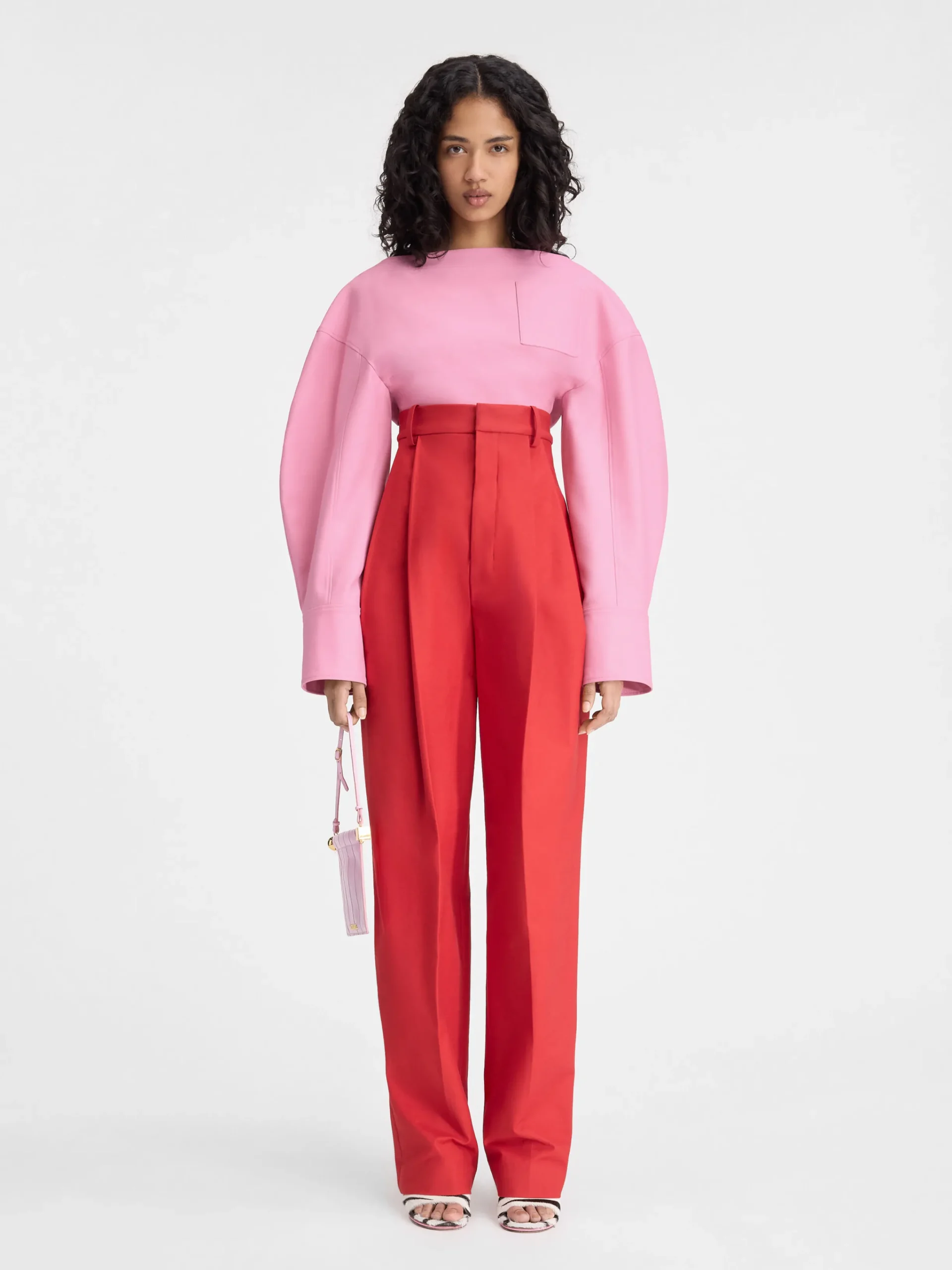 Outlet Jacquemus De Casaco top Pink