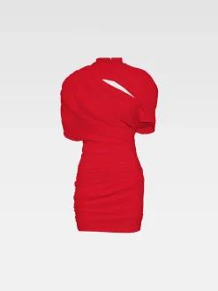 Online Jacquemus De Castagna jurk Red
