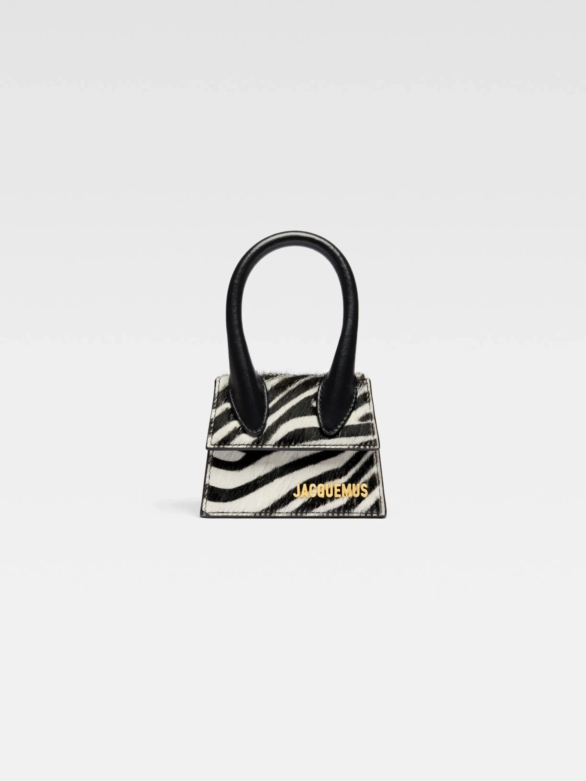 New Jacquemus De Chiquito Black&WhiteZebra