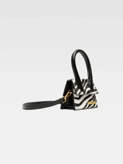 New Jacquemus De Chiquito Black&WhiteZebra
