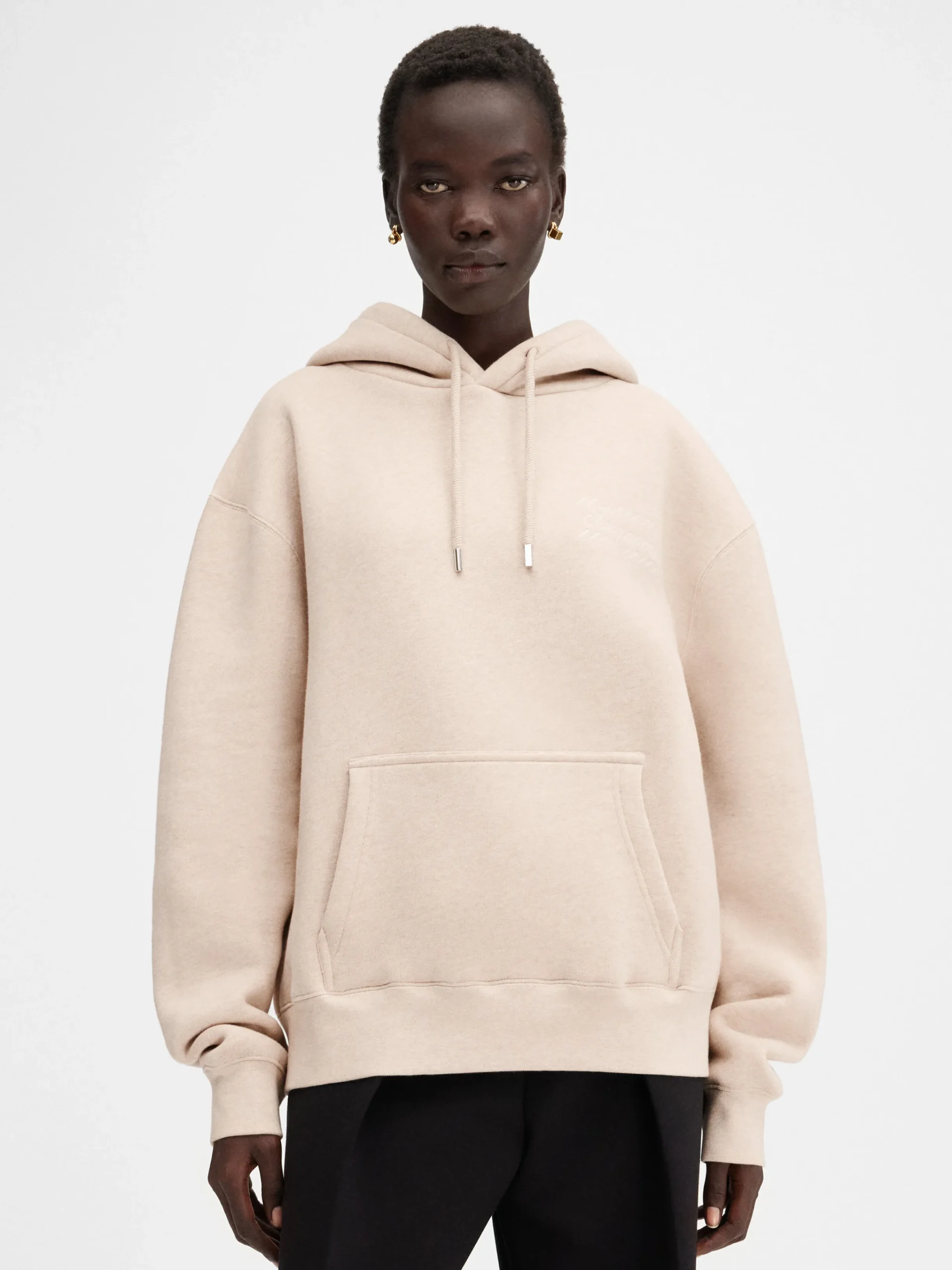 New Jacquemus De Courchevel hoodie CourchevelAdressWhite