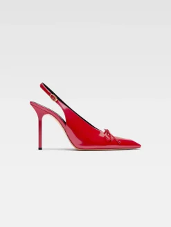 Online Jacquemus De Cubisto hoge slingbacks Red