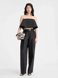Outlet Jacquemus De Curzio broek Black
