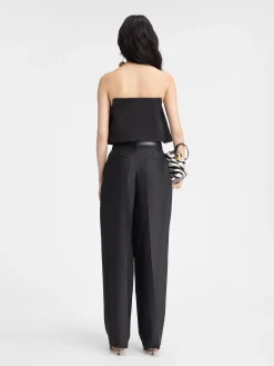 Outlet Jacquemus De Curzio broek Black