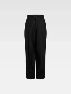 Outlet Jacquemus De Curzio broek Black
