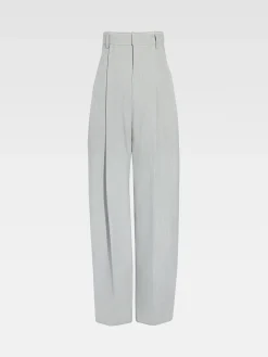 Best Jacquemus De Curzio broek met hoge taille LightGrey