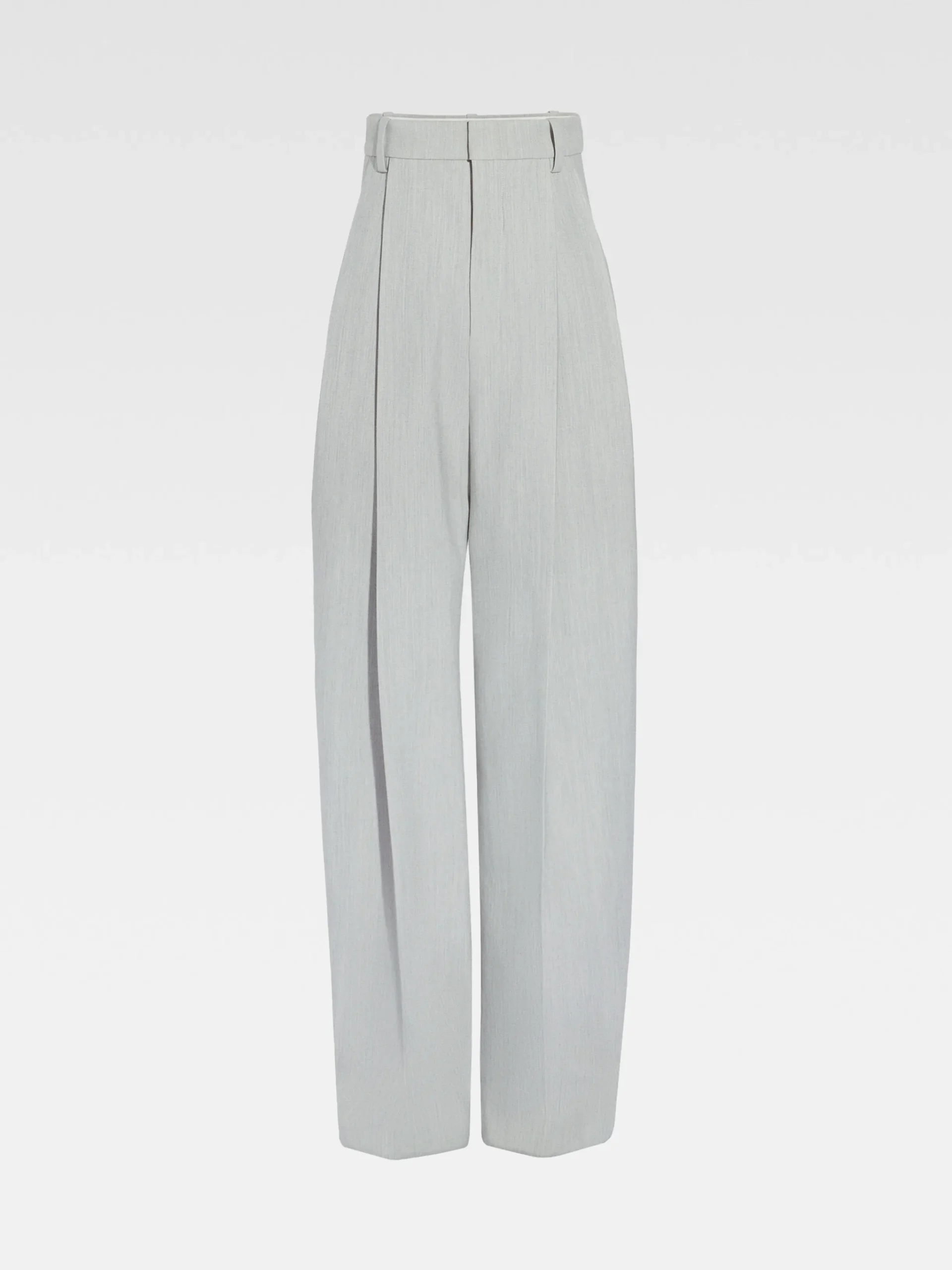Best Jacquemus De Curzio broek met hoge taille LightGrey