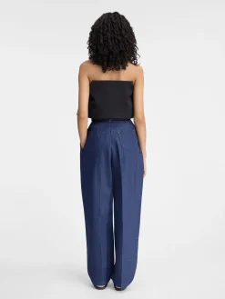 Discount Jacquemus De Curzio de-N&icirc;mes denim broek Navy