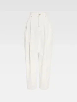 Outlet Jacquemus De Curzio de-Nîmes denim broek Off-White