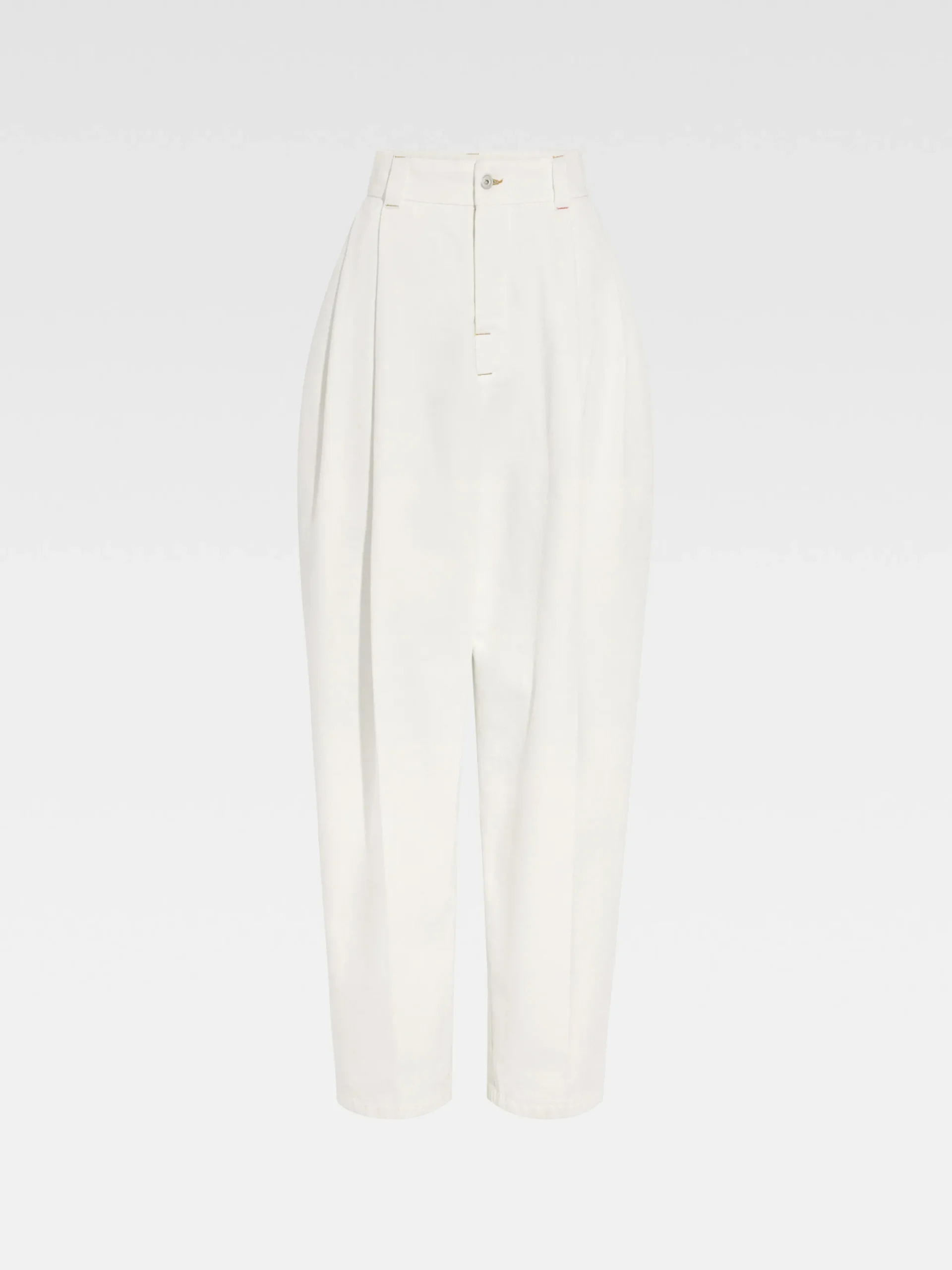Outlet Jacquemus De Curzio de-Nîmes denim broek Off-White