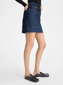 New Jacquemus De de-N&icirc;mes denim mini rok