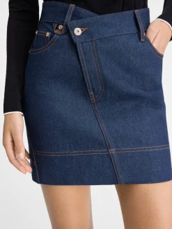 New Jacquemus De de-N&icirc;mes denim mini rok