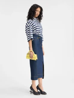 Online Jacquemus De de-N&icirc;mes denim rok