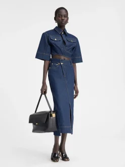Clearance Jacquemus De de-N&icirc;mes denim top