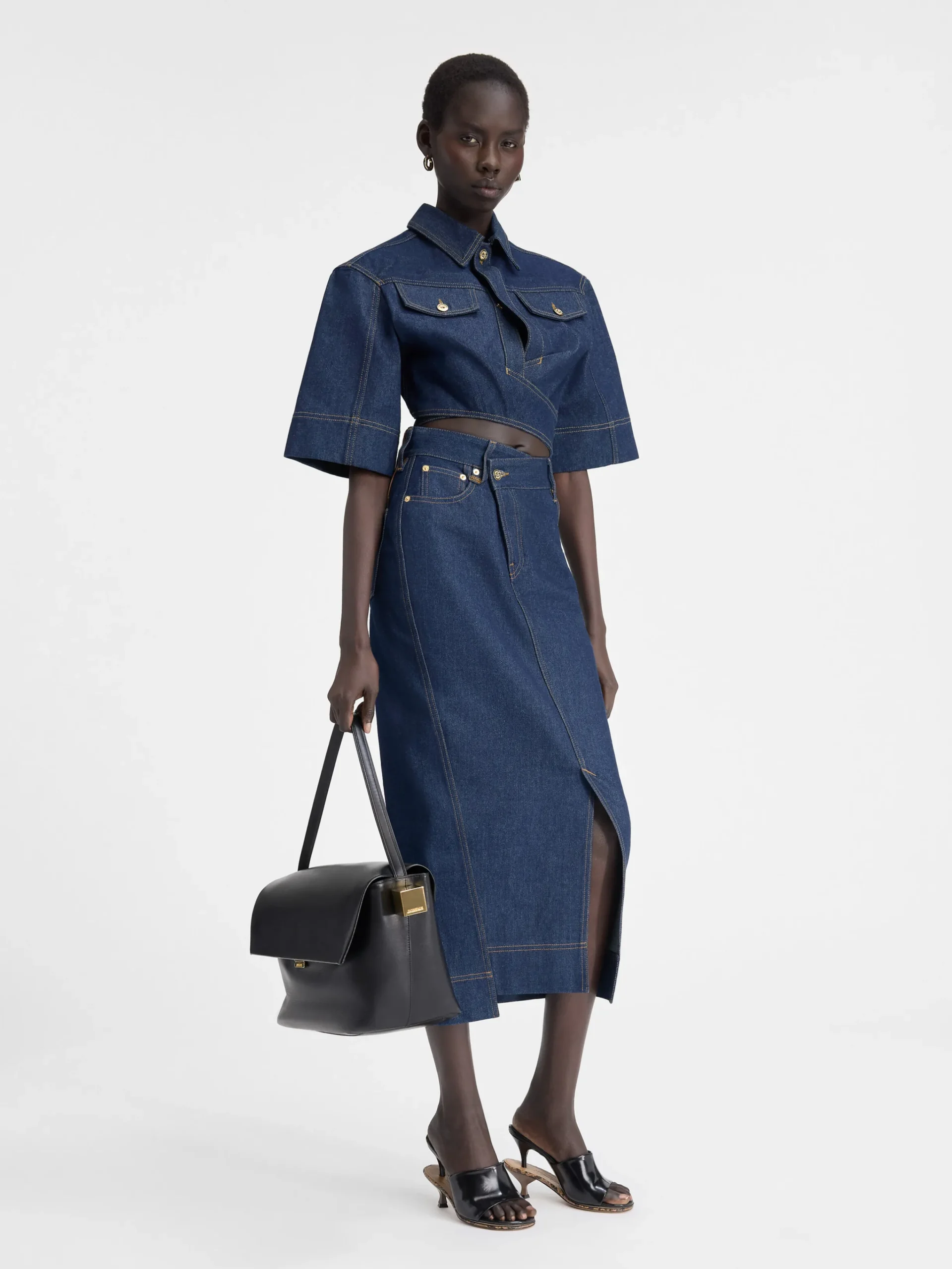 Clearance Jacquemus De de-Nîmes denim top