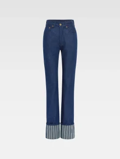 Discount Jacquemus De de-Nîmes rechte denim broek