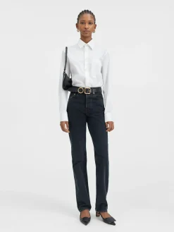Best Jacquemus De de-Nîmes rechte denim broek Black
