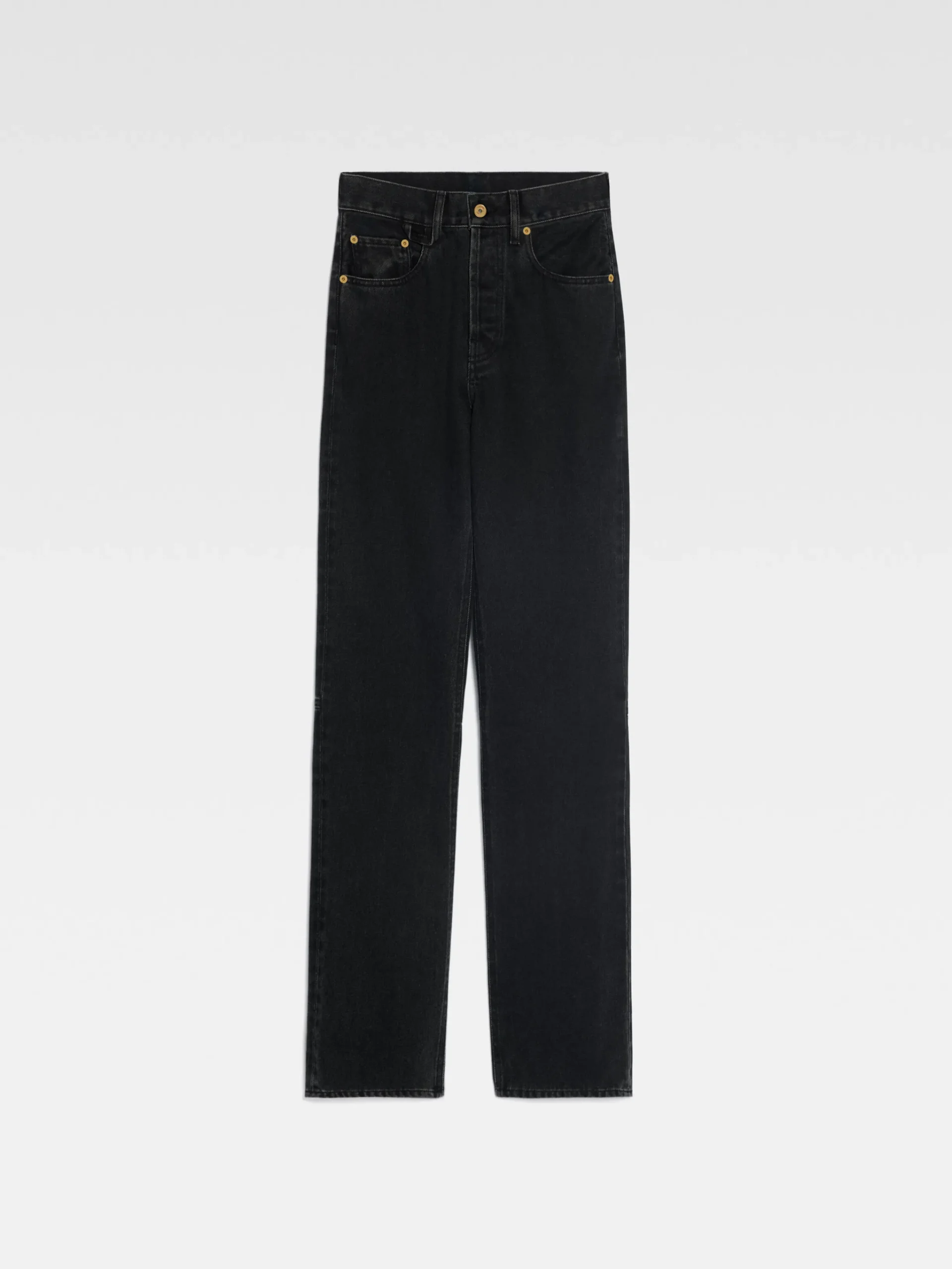 Best Jacquemus De de-Nîmes rechte denim broek Black