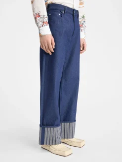 Online Jacquemus De de-Nîmes wijde denim broek