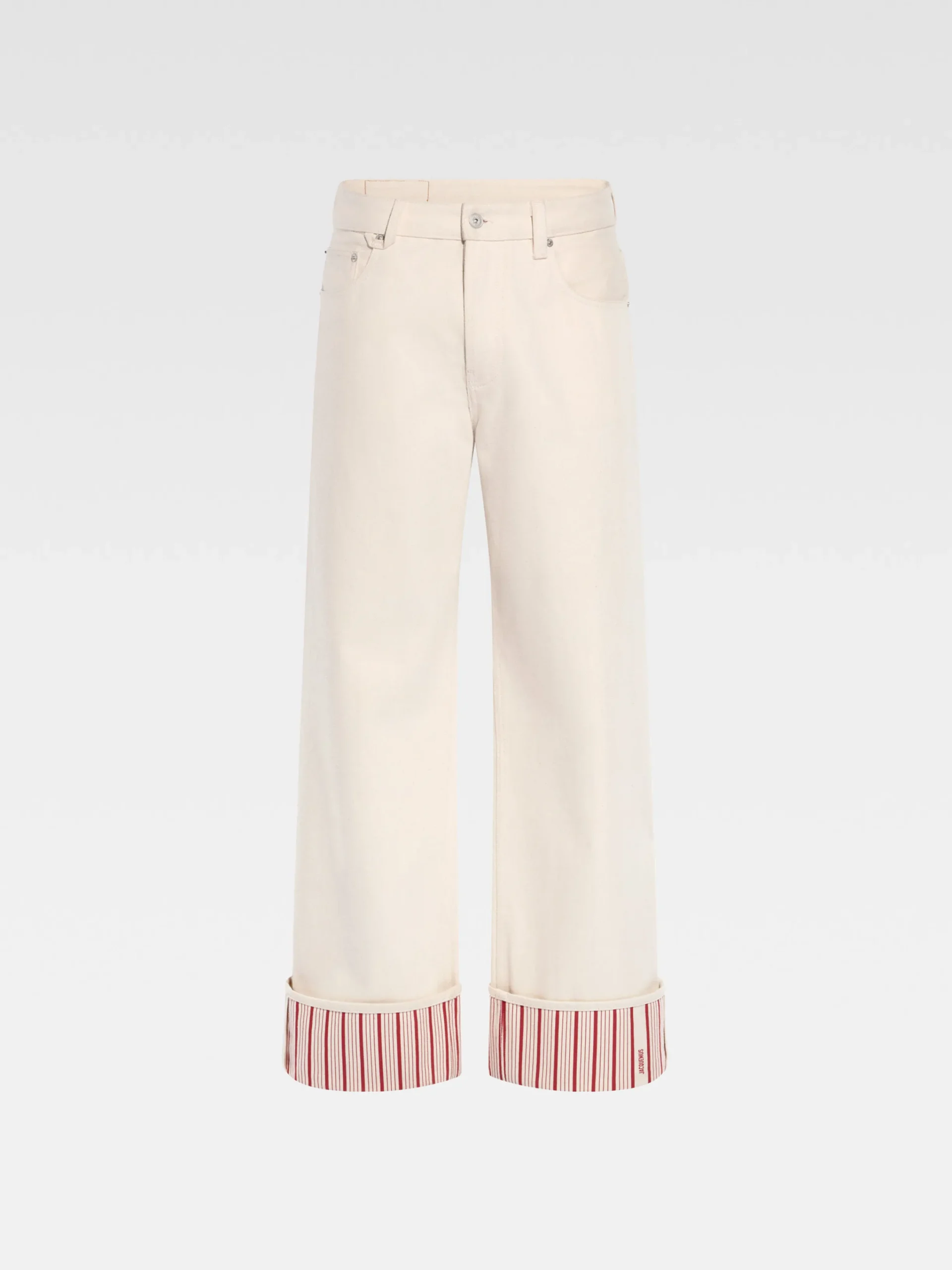 Fashion Jacquemus De de-Nîmes wijde denim broek