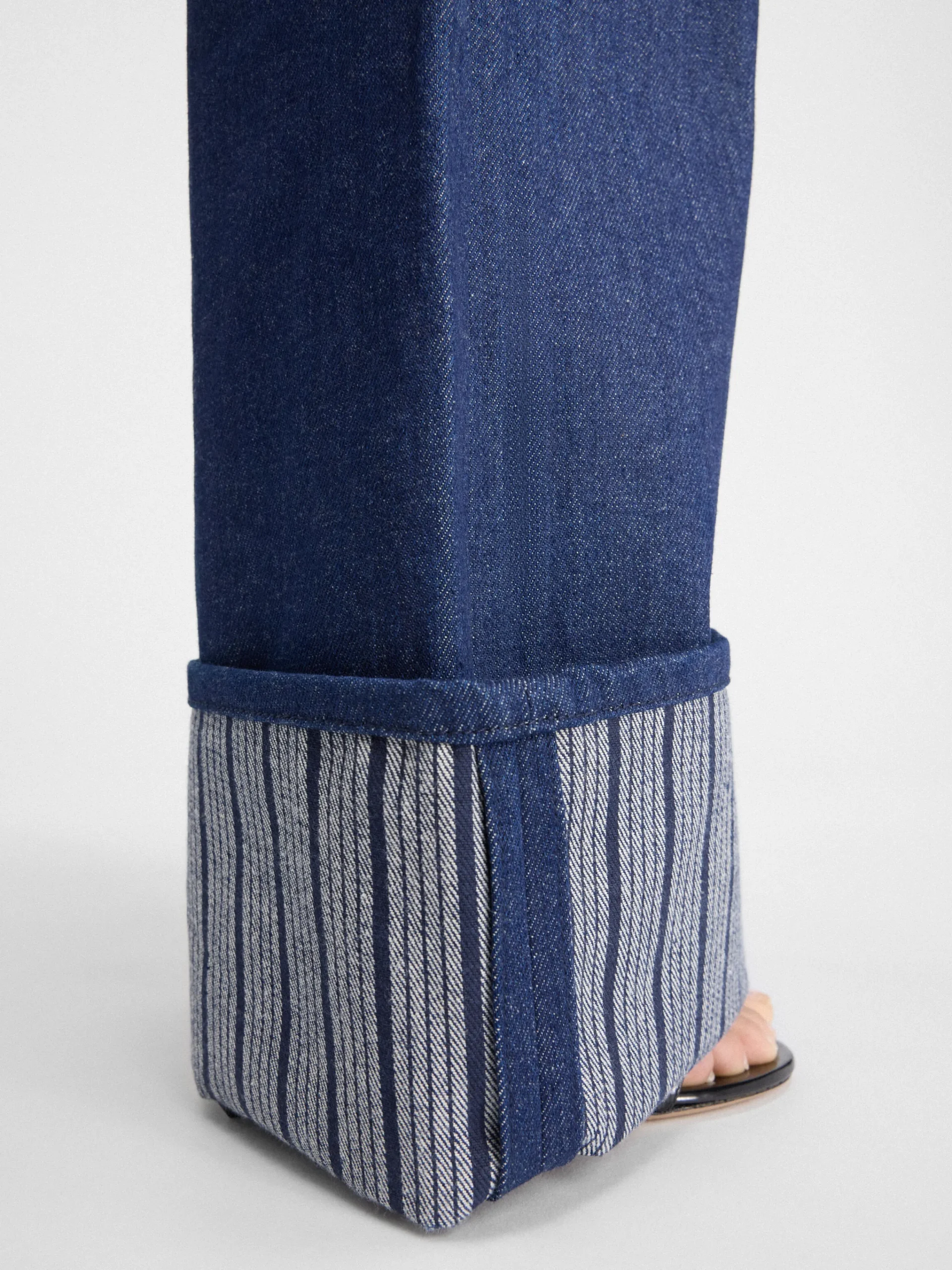Hot Jacquemus De de-Nîmes wijde denim broek