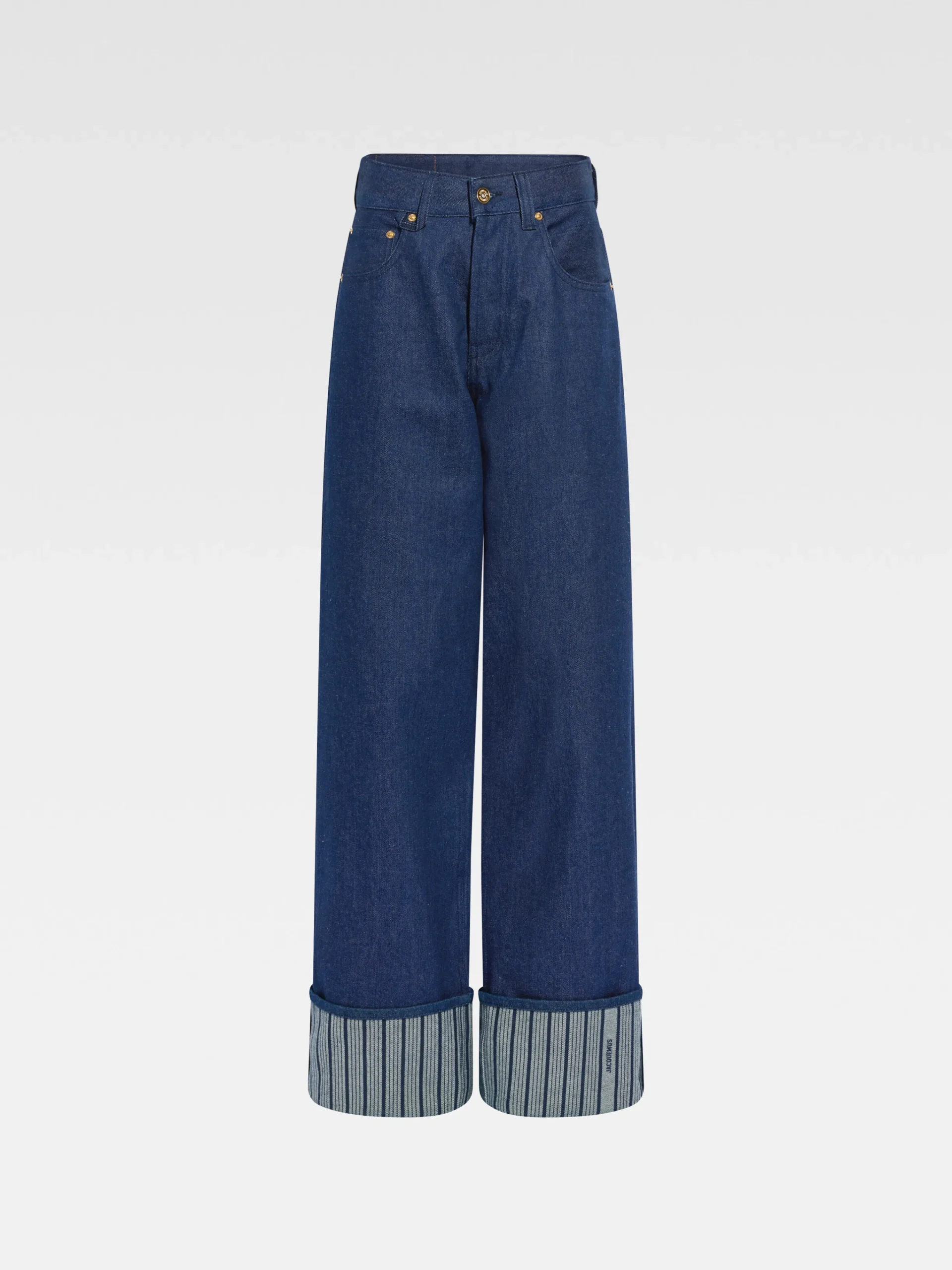 Hot Jacquemus De de-Nîmes wijde denim broek