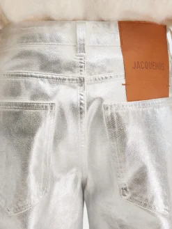 Online Jacquemus De de-Nîmes wijde spijkerbroek Silver
